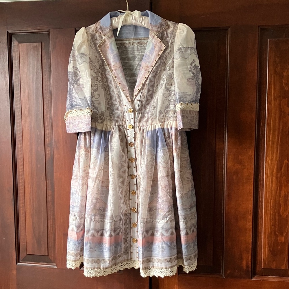 ZIMMERMAN (Copy) High Tide Flower Mini Dress